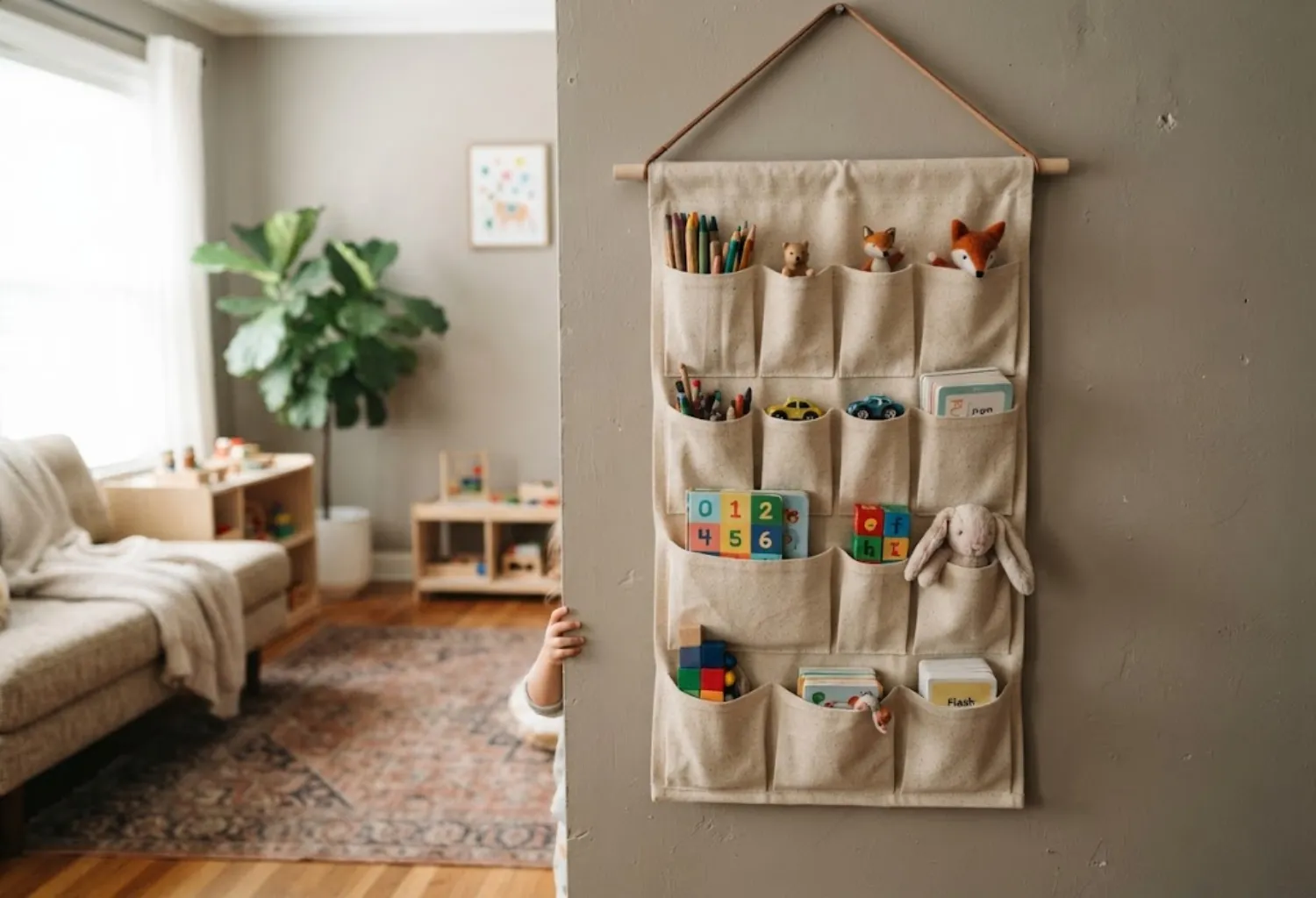 Fabric Hanging Organizer