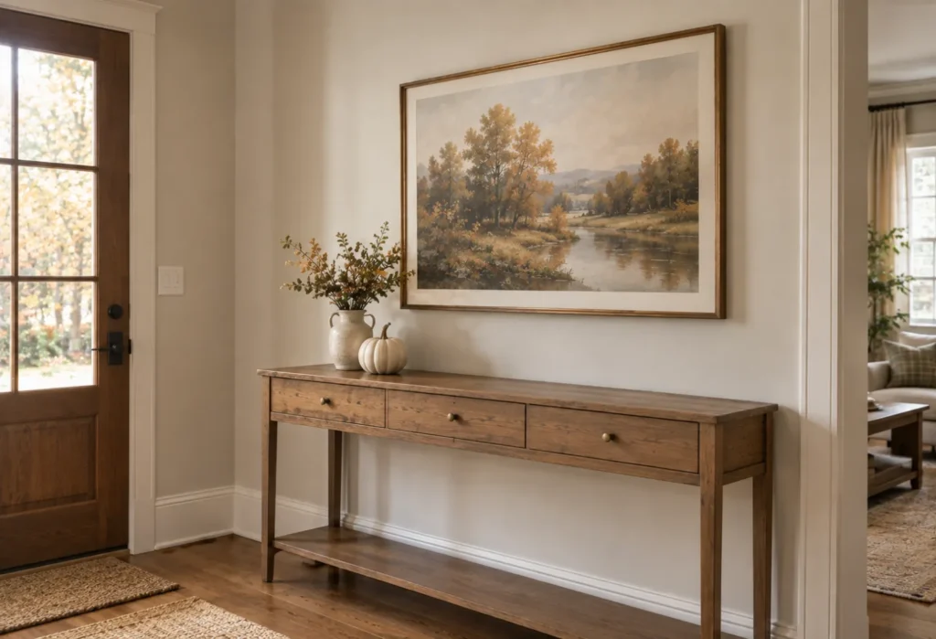 Fall Art Above the Table