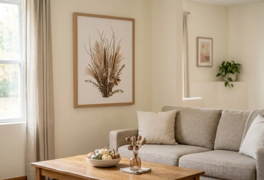 Fall Art In Simple Frames