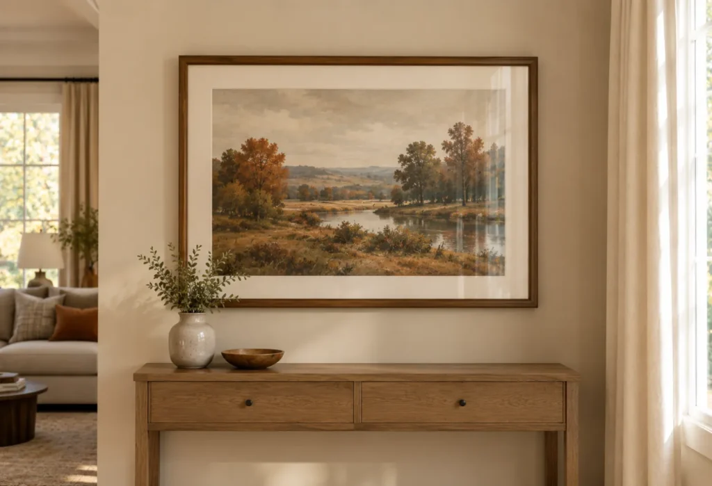 Fall Artwork With Muted Colors