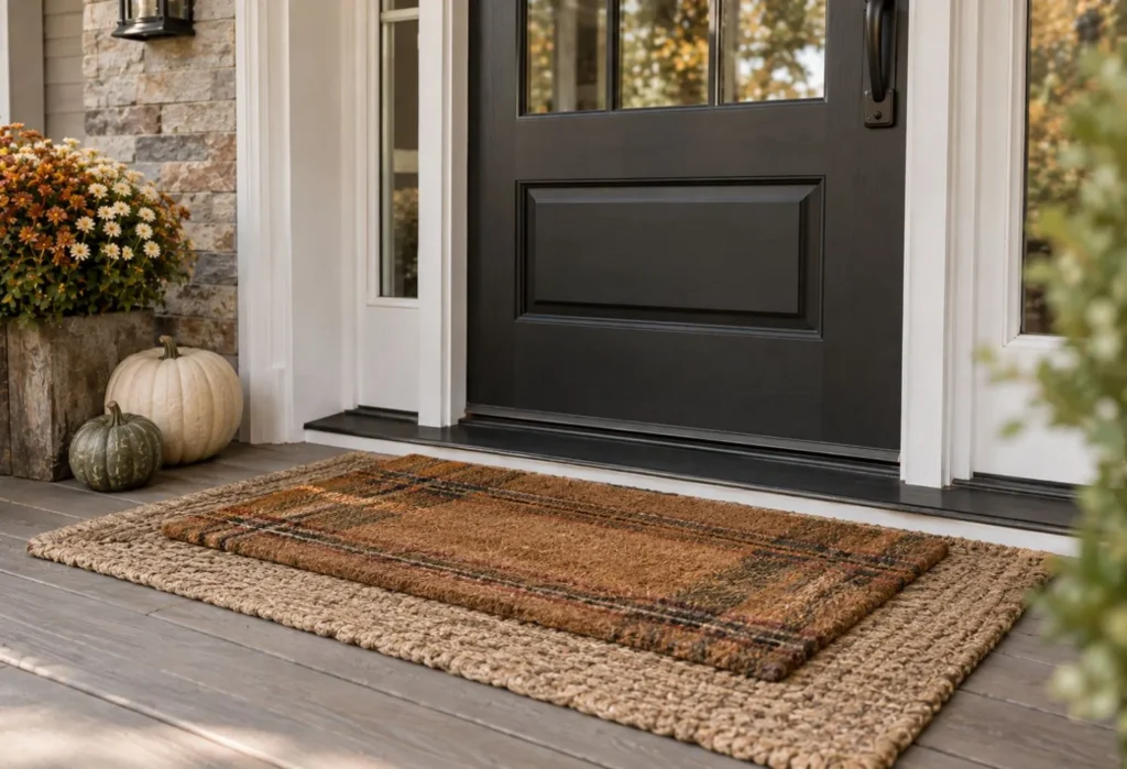 Fall Doormat Layering
