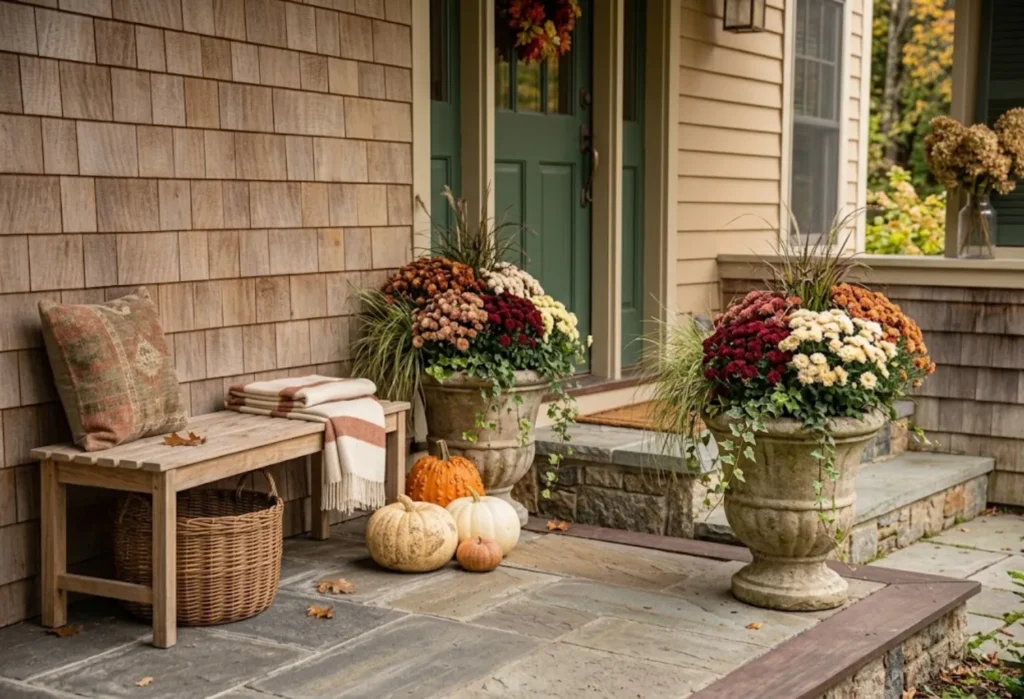Fall Flower Planters