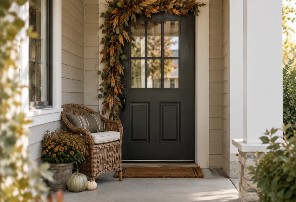  Fall Garland Around the Door