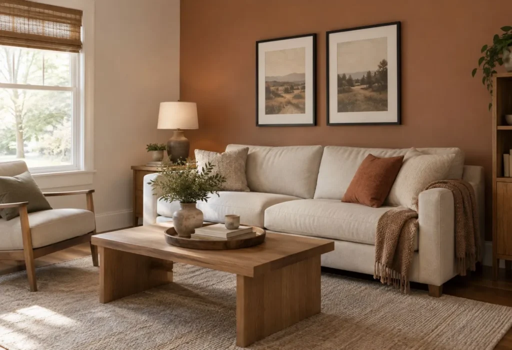 Fall-Inspired Accent Wall