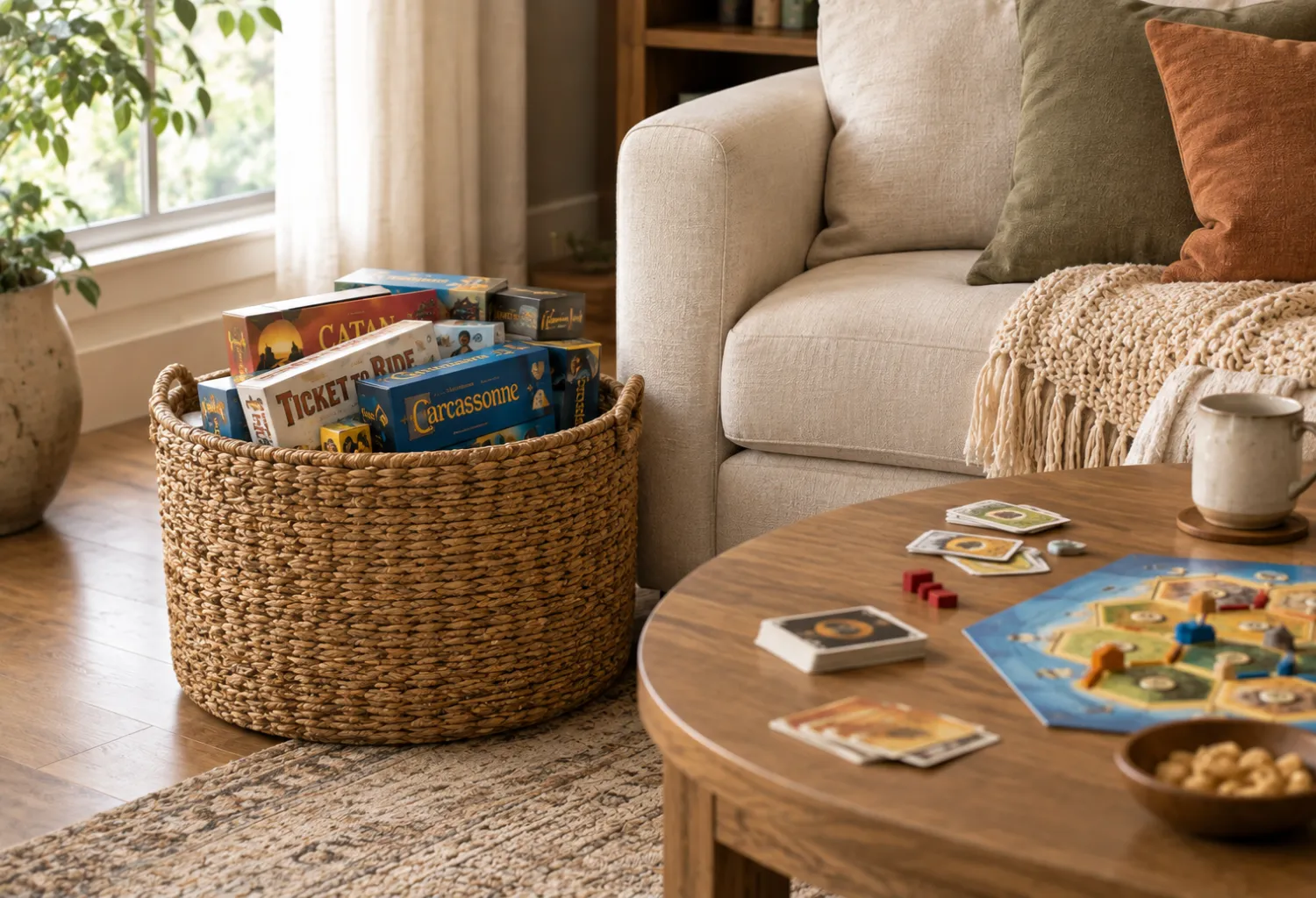 Family Game Basket