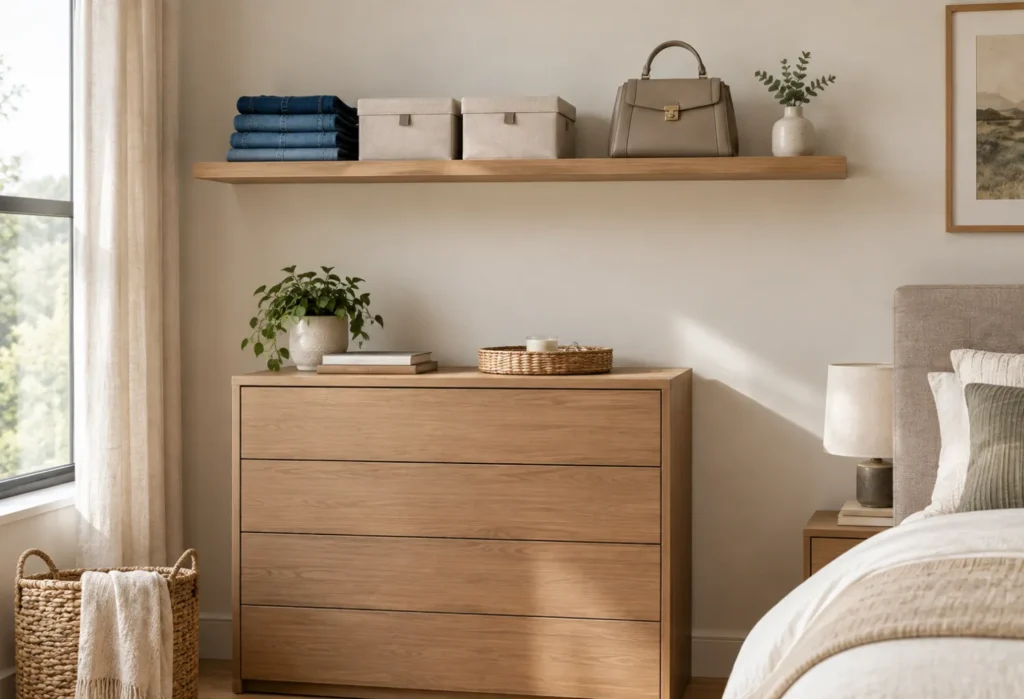 Floating Closet Shelf