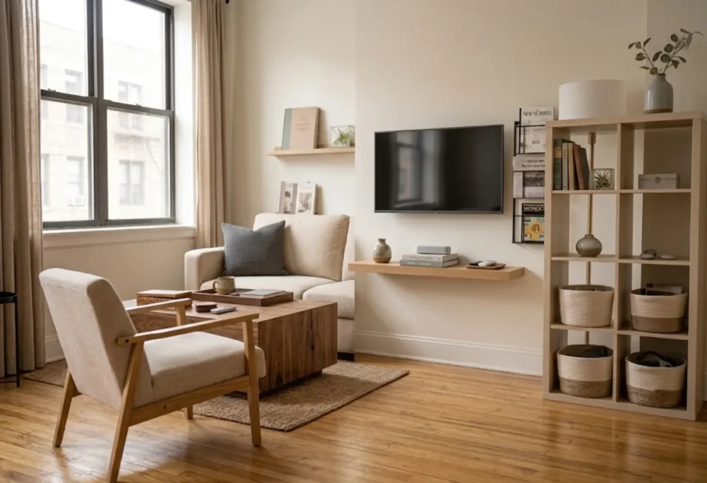Floating TV Shelf