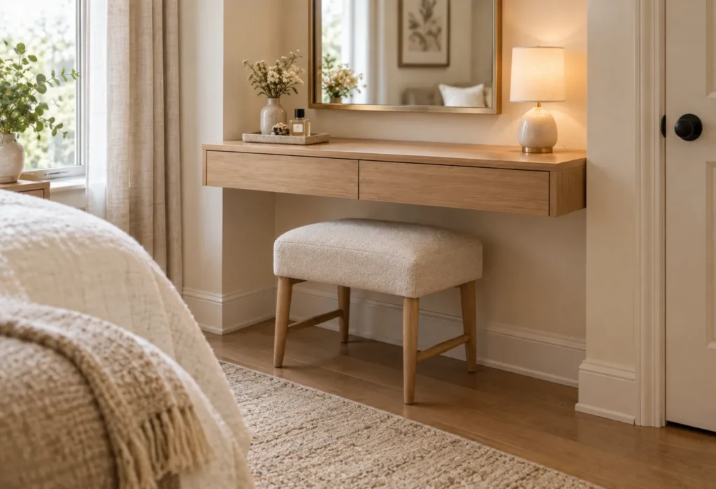 Floating Vanity Desk