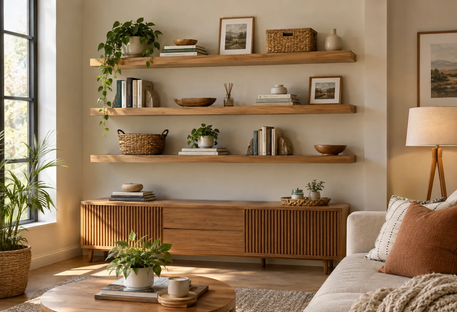 Floating Wall Shelves