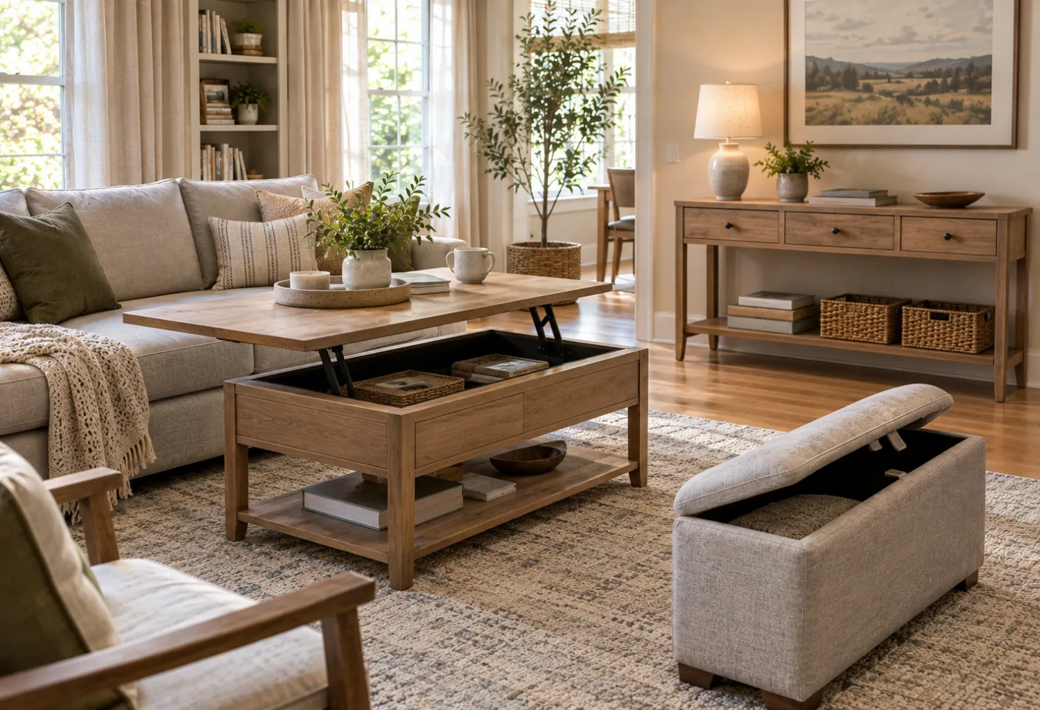 Furniture With Dual Purpose