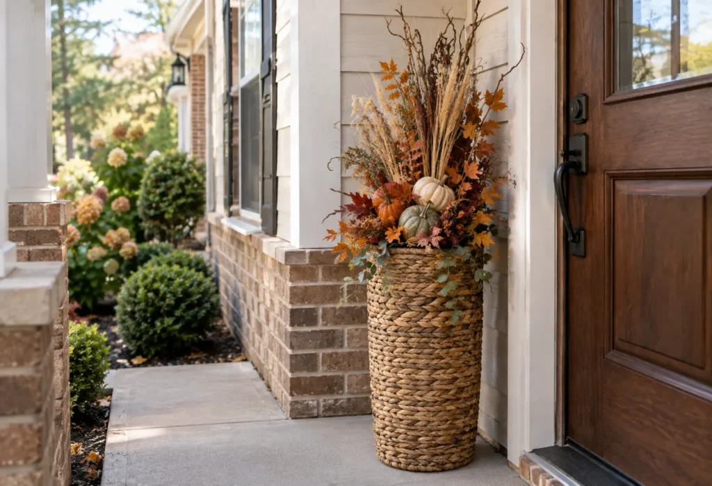  Harvest Basket Beside the Door