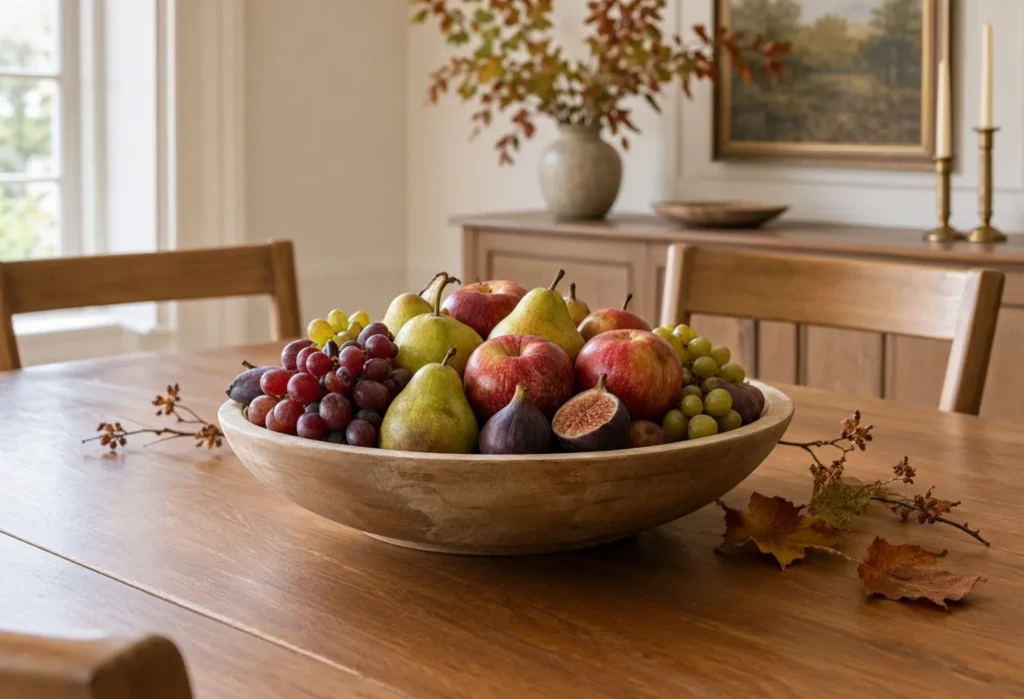 Harvest-Inspired Fruit Bowl