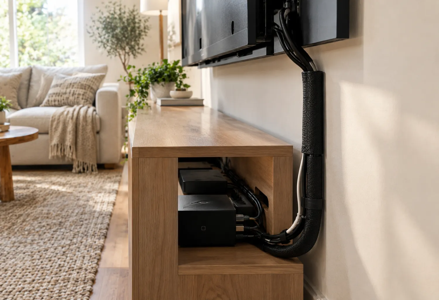 Hidden Cable Management