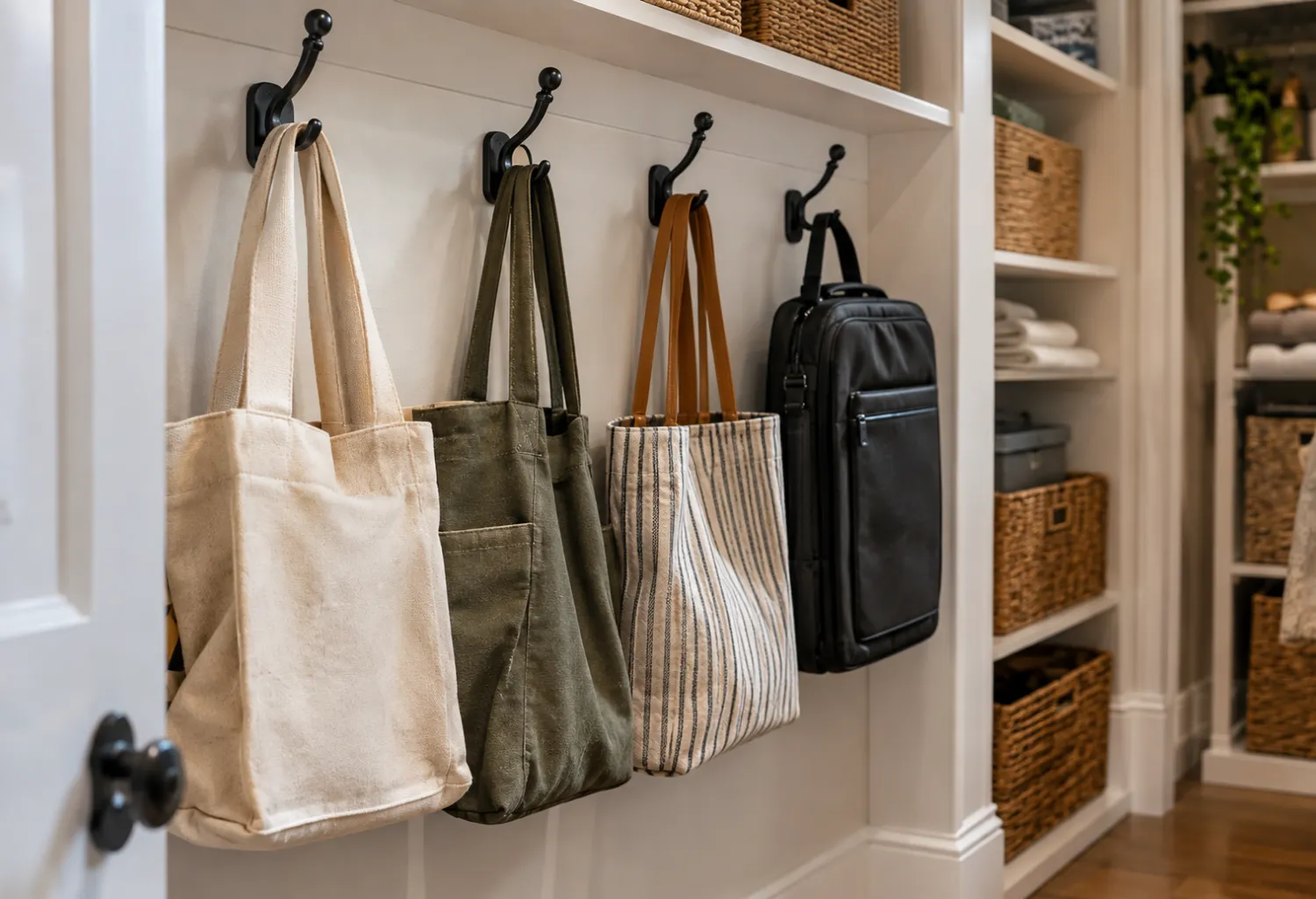 Hooks for Bags and Reusable Totes