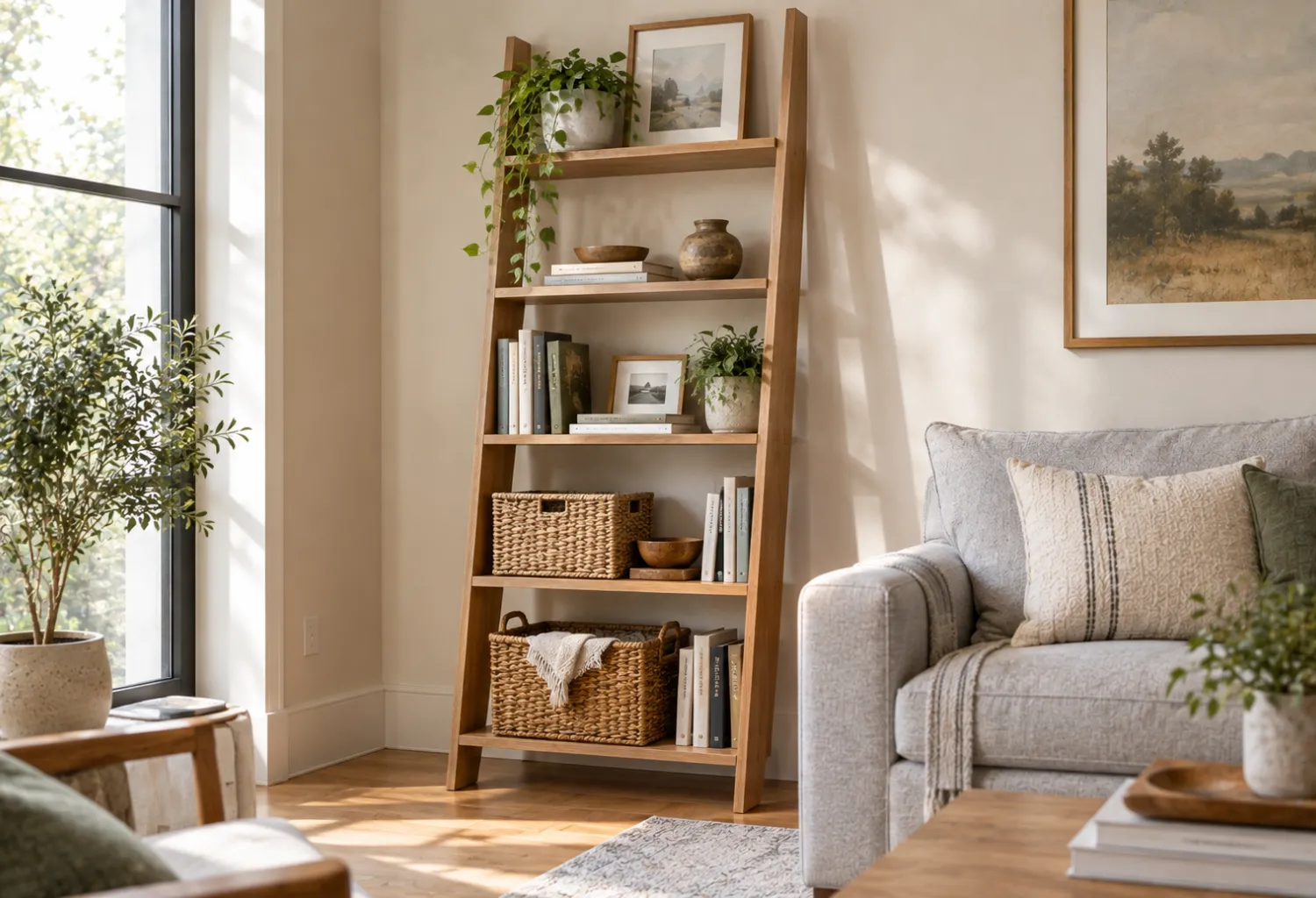 Ladder Shelf