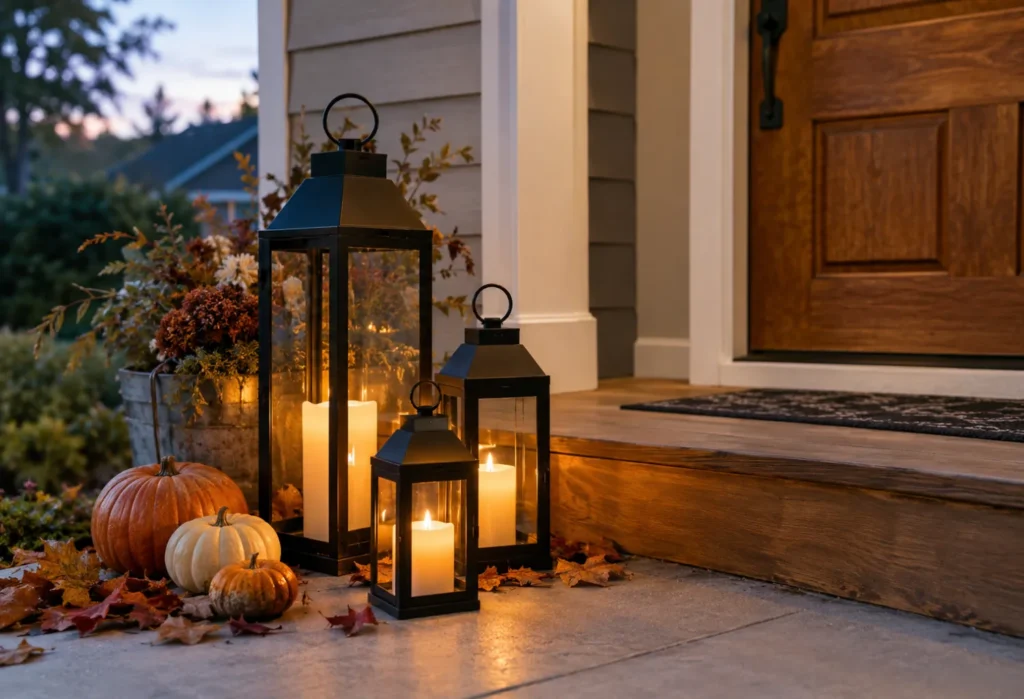 Lanterns With Warm Light