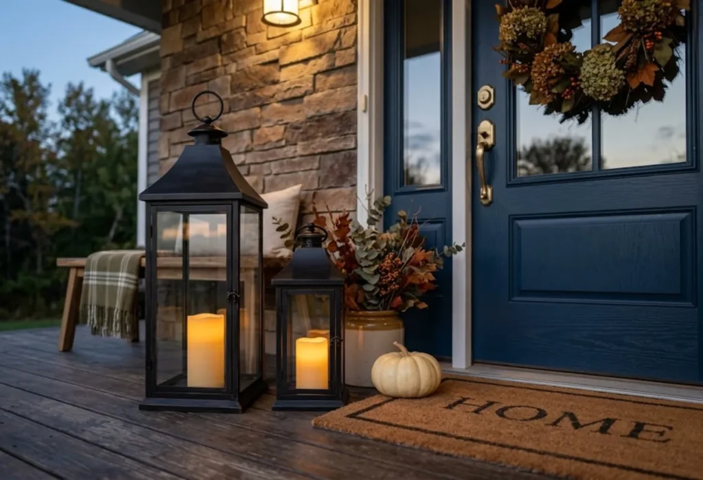 Lanterns by the Door