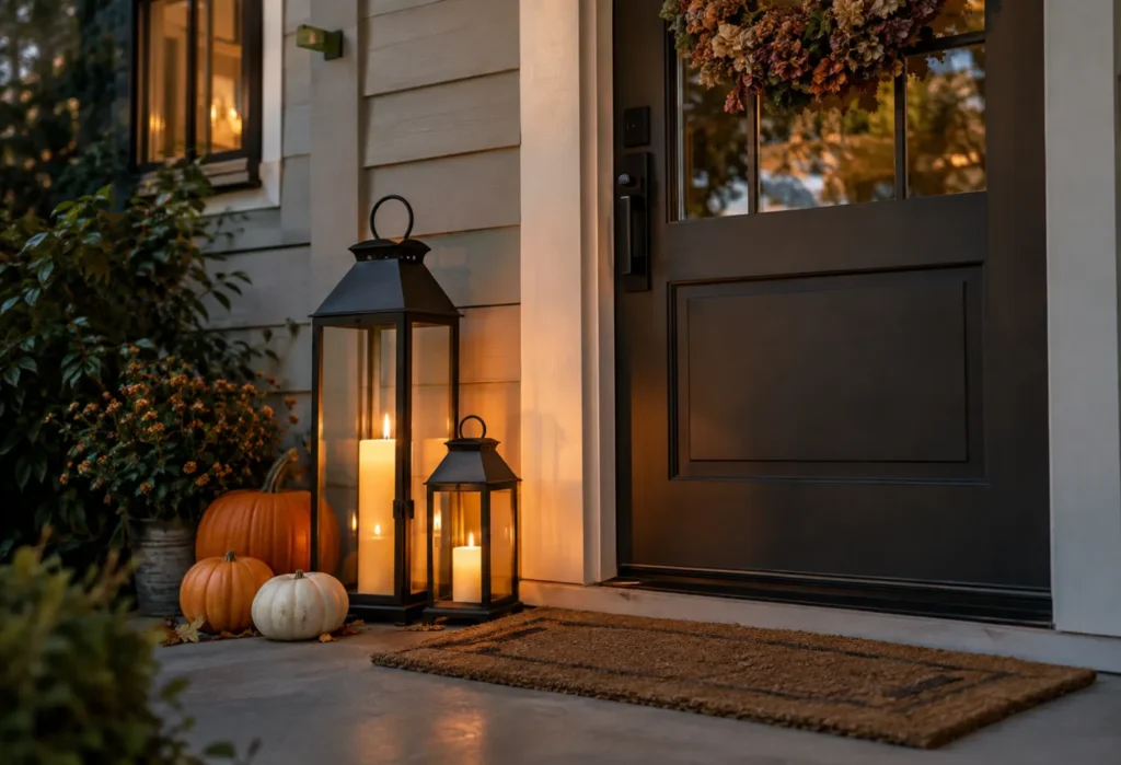 Lanterns by the Door