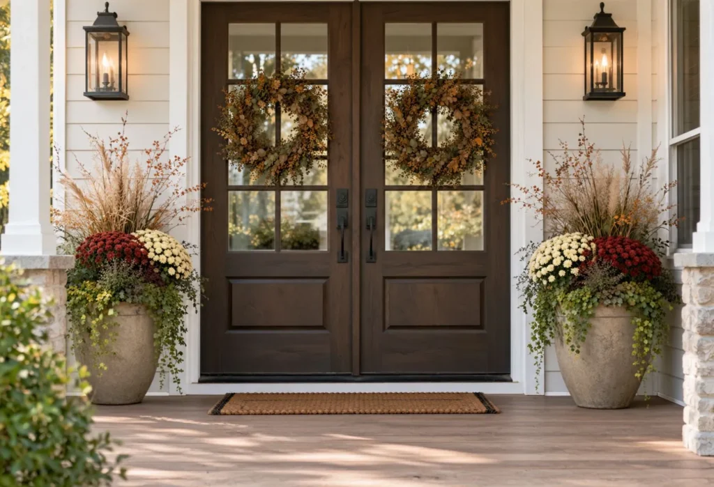  Layered Fall Planters