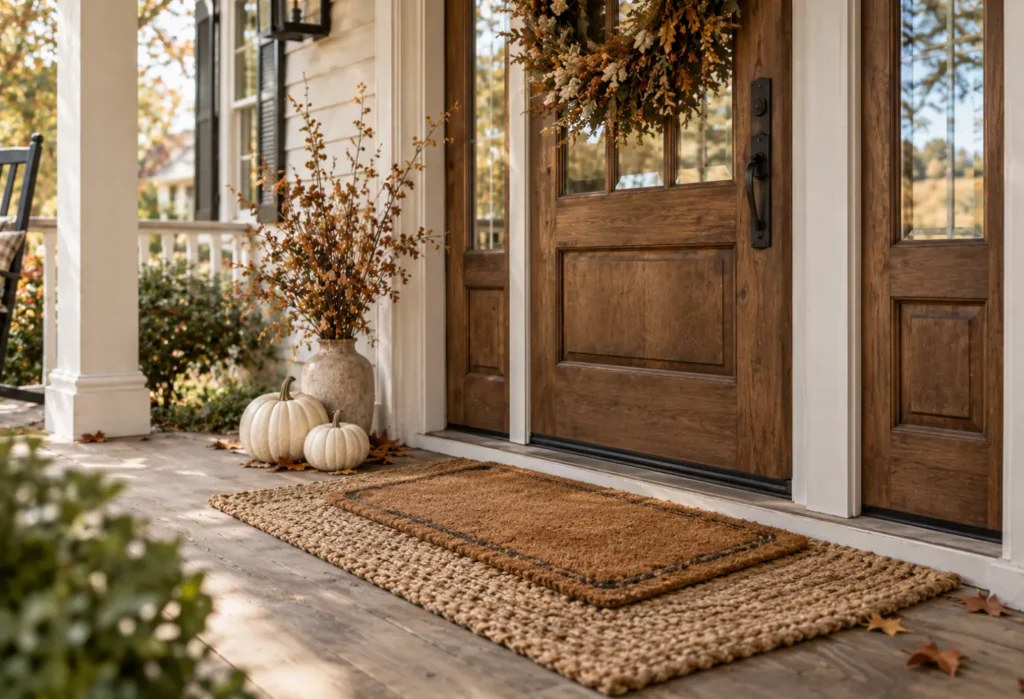 Layered Farmhouse Welcome Mat