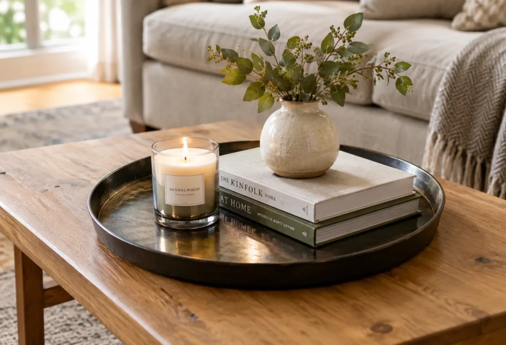 Layered Metal Tray