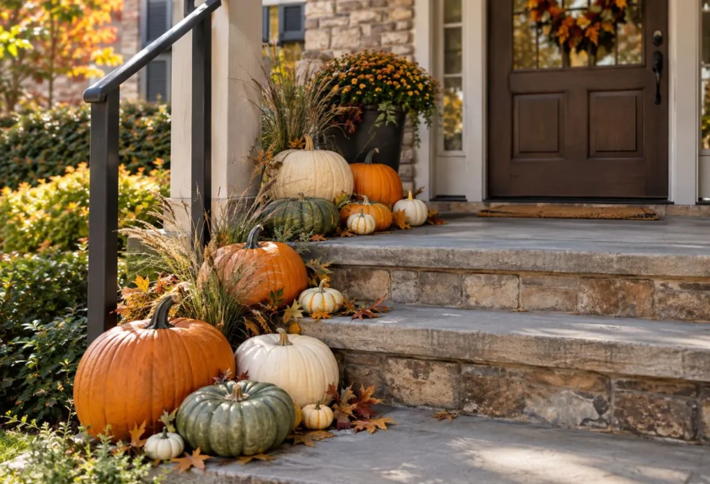 Layered Pumpkin Steps
