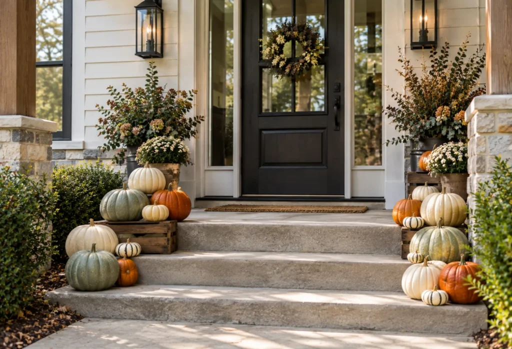 Layered Pumpkin Steps