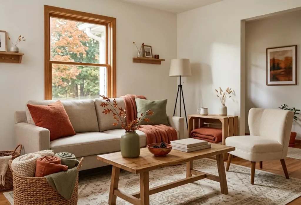 Layered Rug and Throw Combination