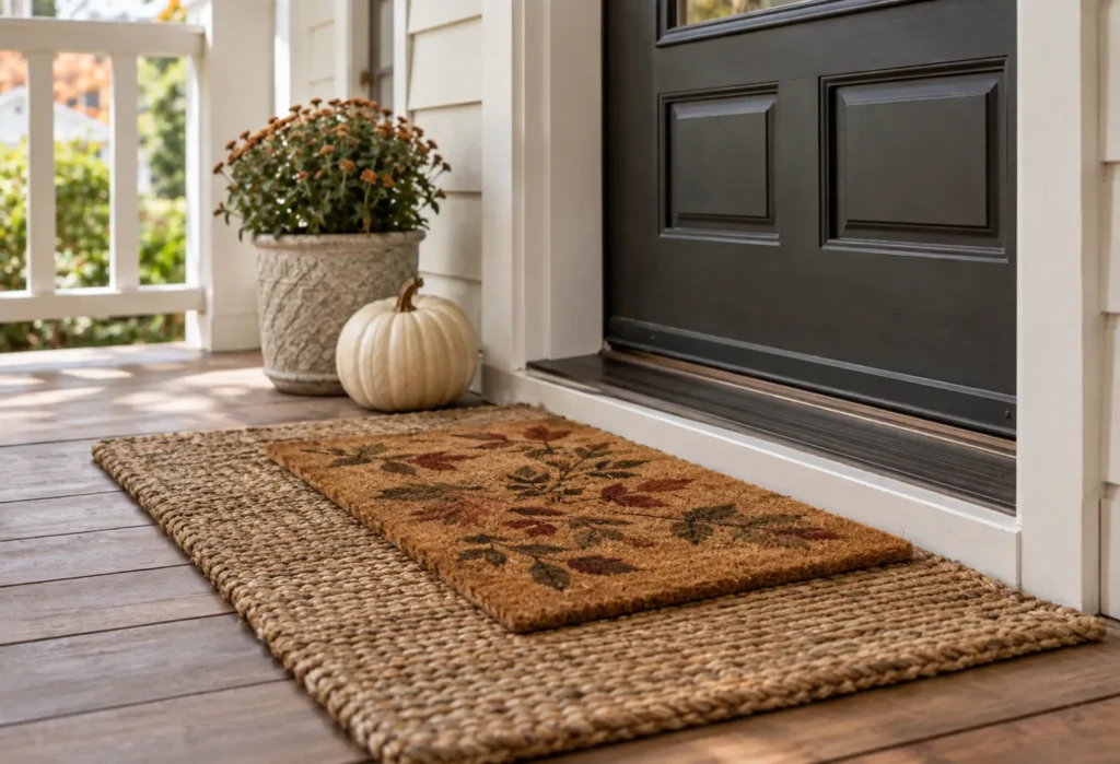  Layered Welcome Mat