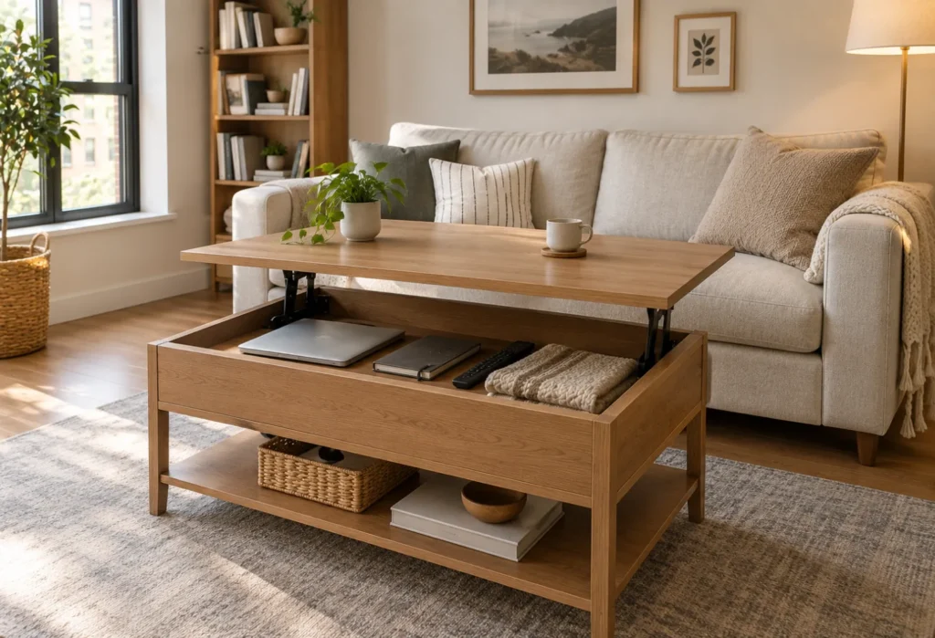 Lift-Top Coffee Table