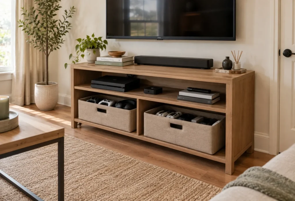 Matching Bins for Media Equipment