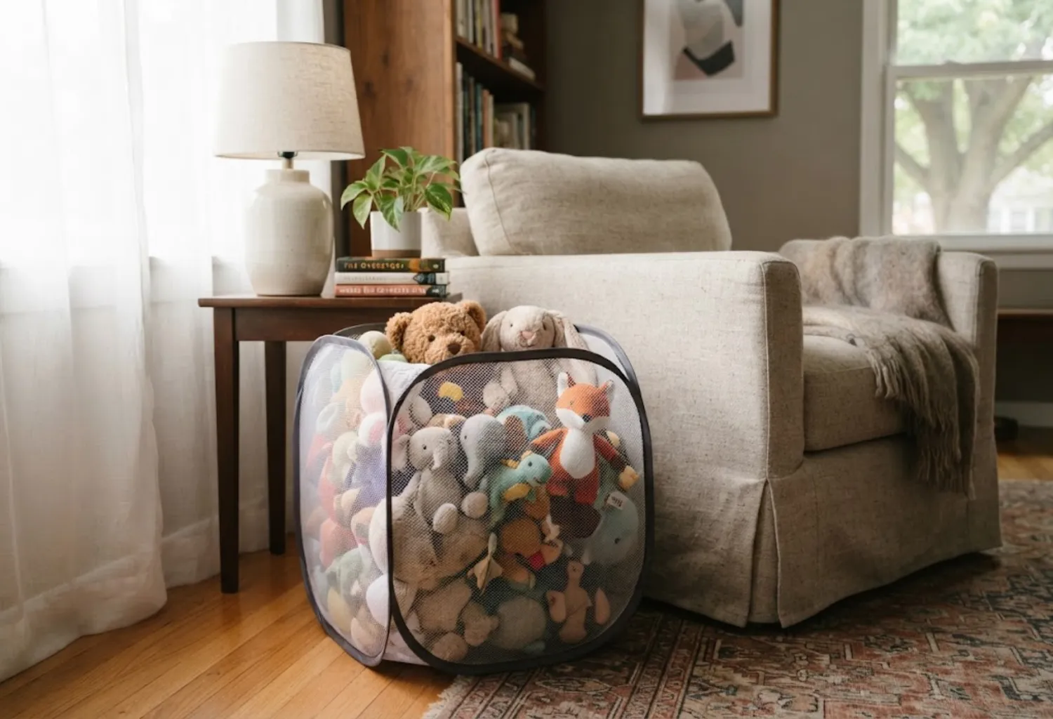 Mesh Pop-Up Hampers