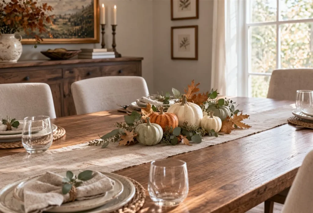 Mini Pumpkin Centerpiece