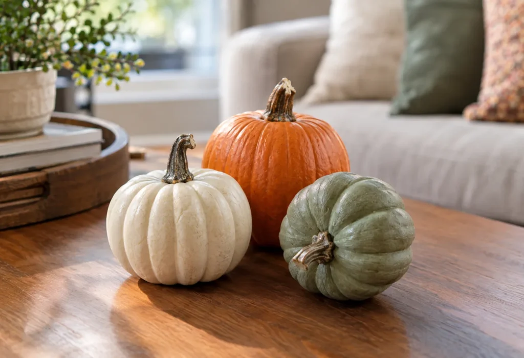 Mini Pumpkin Trio