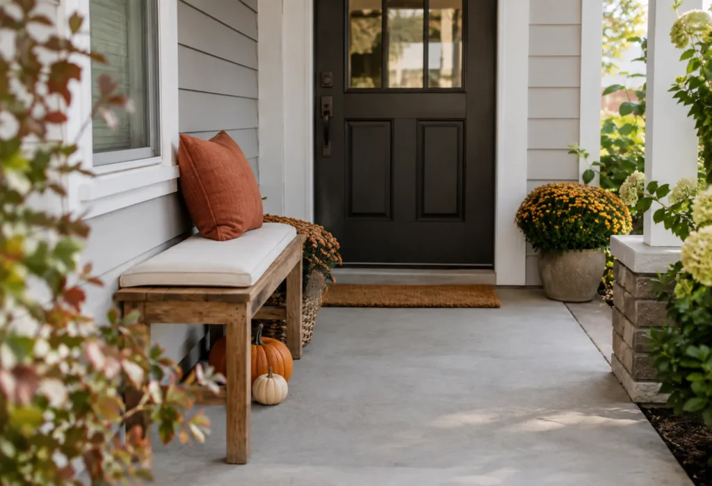 Narrow Wooden Bench