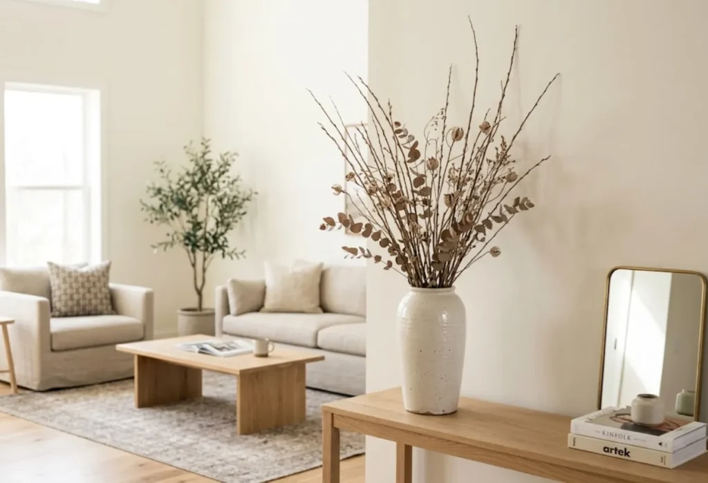 Natural Wood And Dried Branches