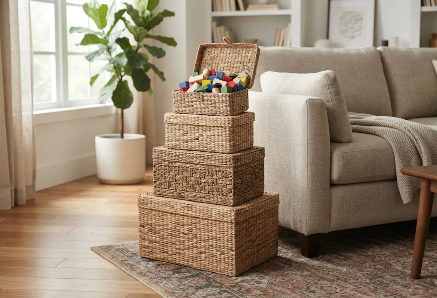 Nesting Baskets in Varying Sizes