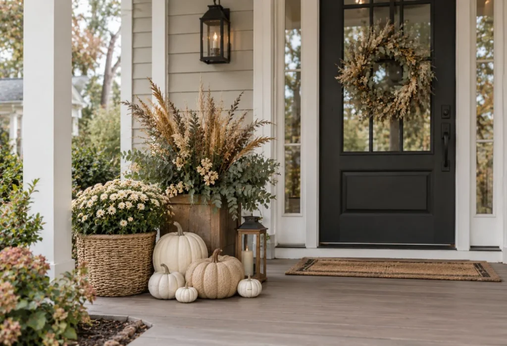 Neutral Fall Porch Palette