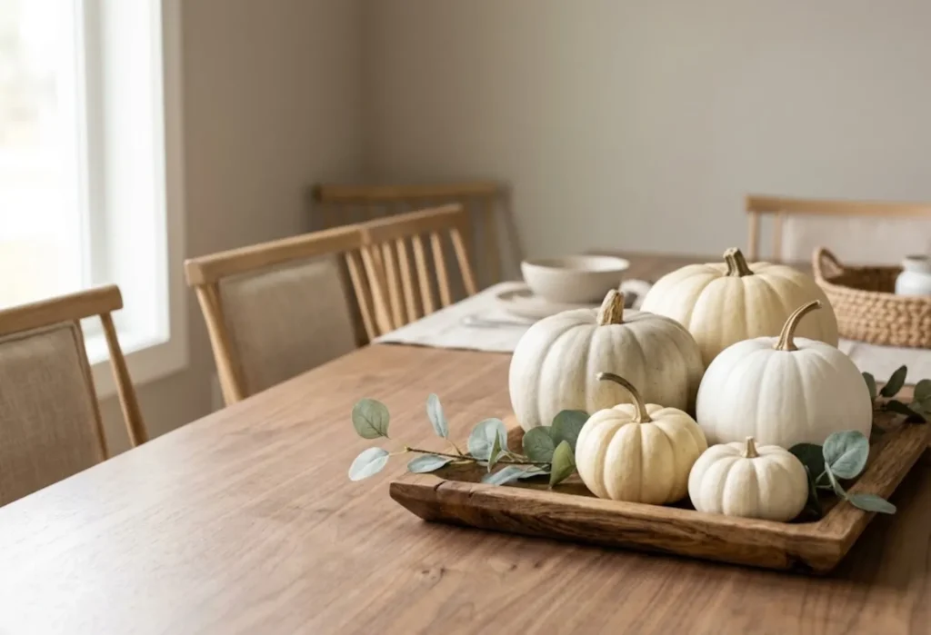 Neutral White Pumpkin Cluster
