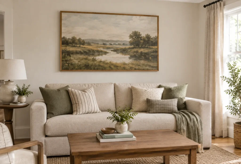 One Large Art Arrangement