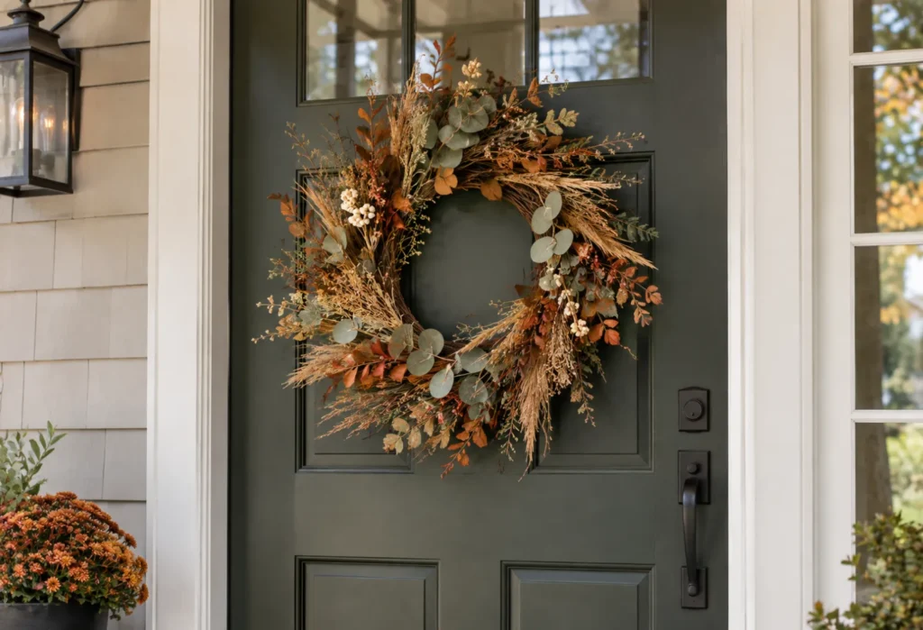 One Seasonal Door Wreath