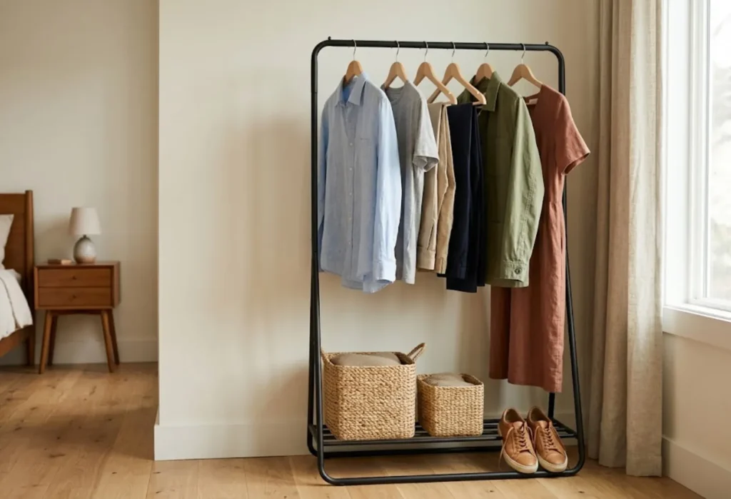 Open Clothing Rack
