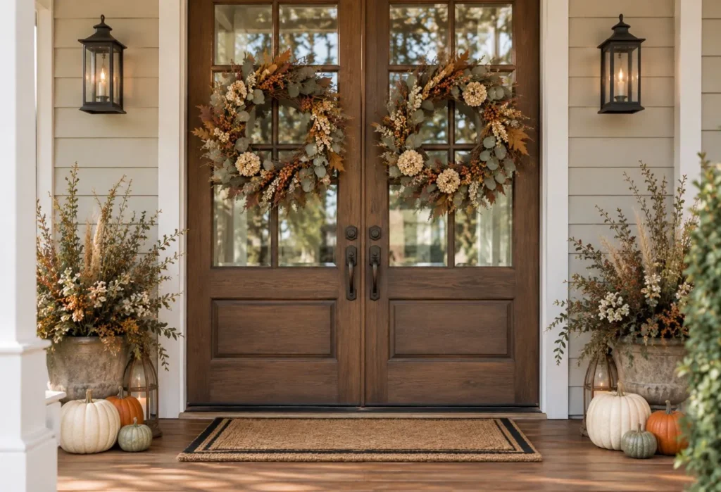Oversized Fall Wreaths