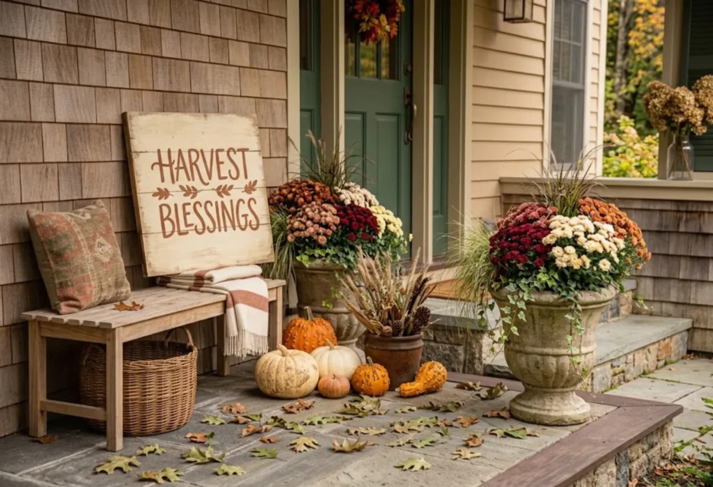 Painted Wooden Fall Sign
