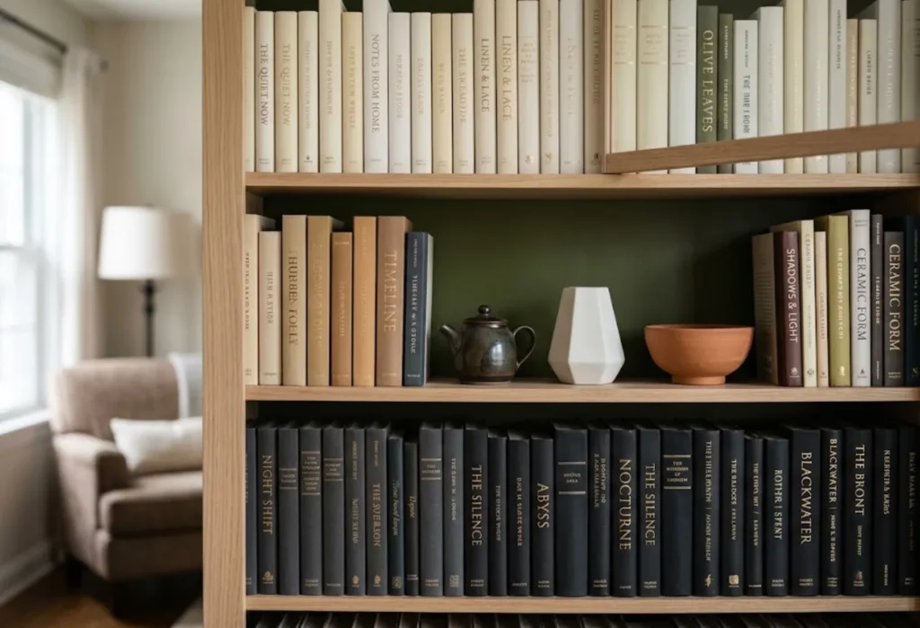 Painted or Papered Shelf Backing