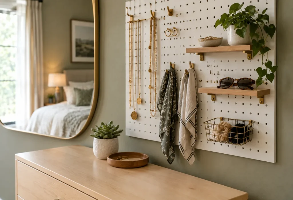 Pegboard Wall Organizer