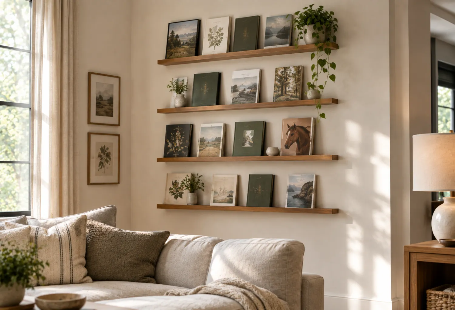 Picture Ledge for Books