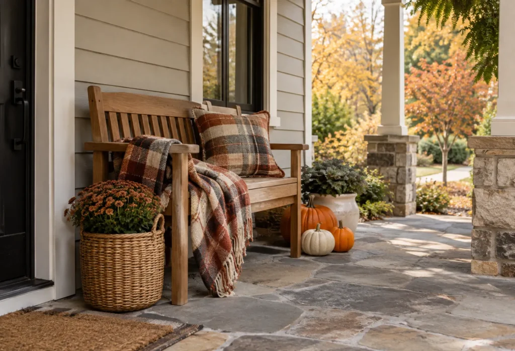 Plaid Porch Textiles