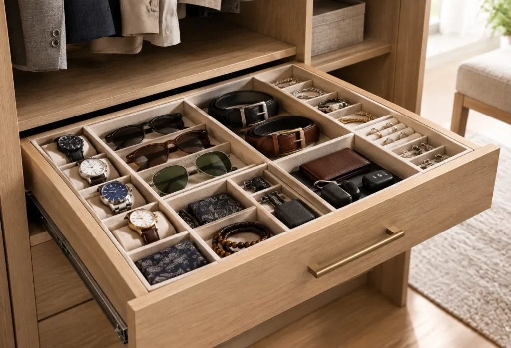  Pull-Out Accessories Tray