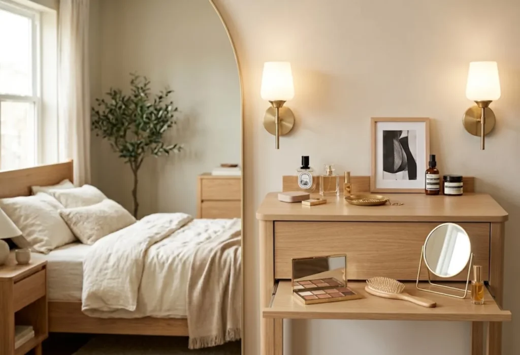 Pull-Out Vanity Shelf